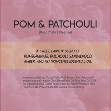 Pom & Patchouli CBD Salt Soak
